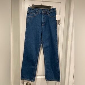 NWT Rugged Bear Girls Size 14 Cotton Denim Straight Leg Classic Jeans